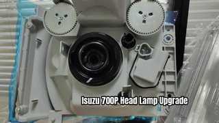 4HK1 8-98226185-0 L, 4HK1 8-98226181-0 R Lampada frontale adatta per NKR700P