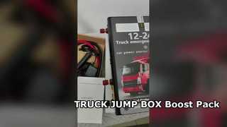 Truck Jump starter power bank|Battery Booster|Car Jump Starter|Emergency starter|Jumper cable12V-24V